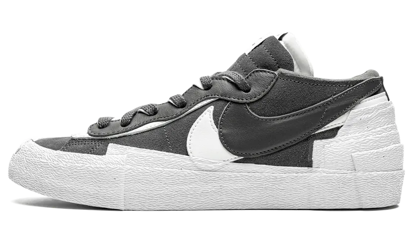 Nike x sacai Blazer Low Iron Grey (2021) (DD1877-002)