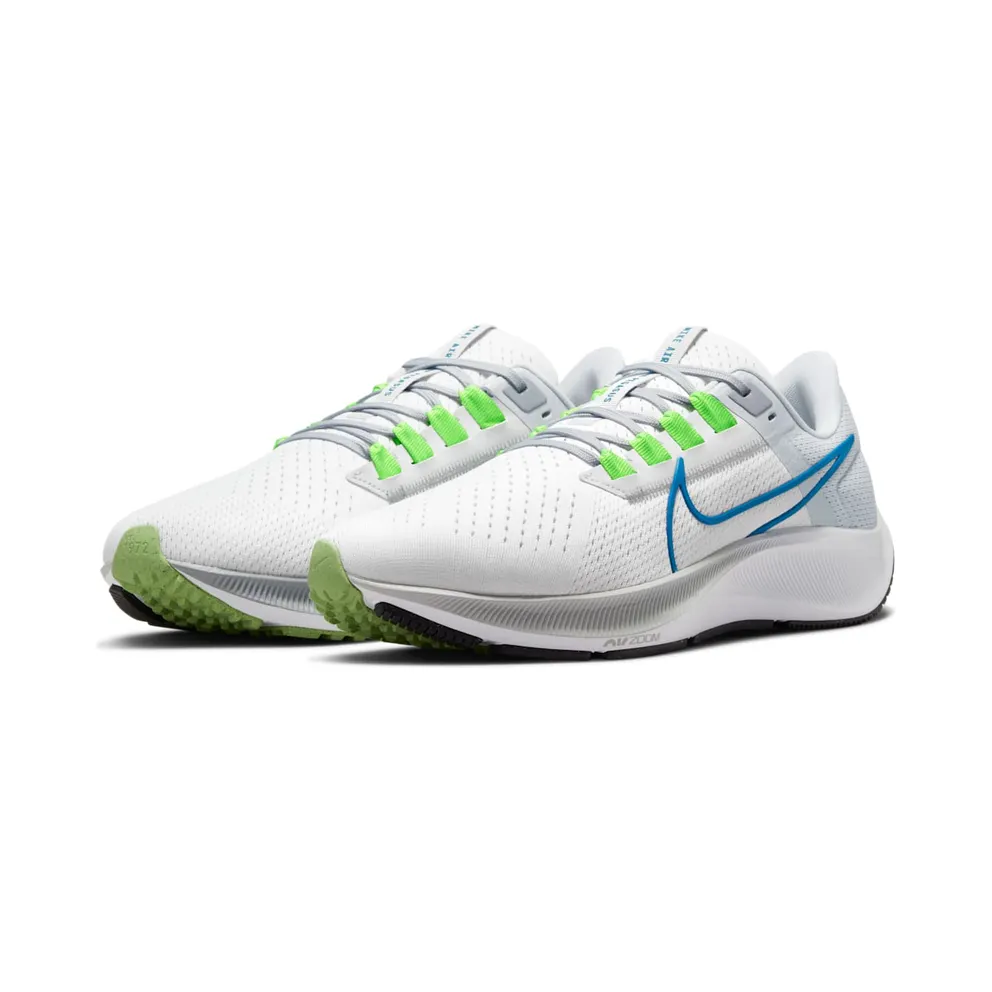 Nike Air Zoom Pegasus 38 Pure Platinum Imperial Blue (CW7356-103)
