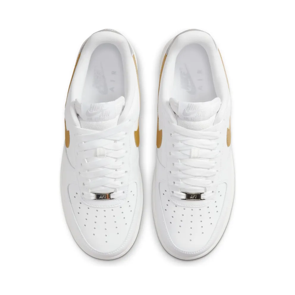 Nike AIR FORCE 1 MNS “White / Gold / Silver” (DD8959-106)