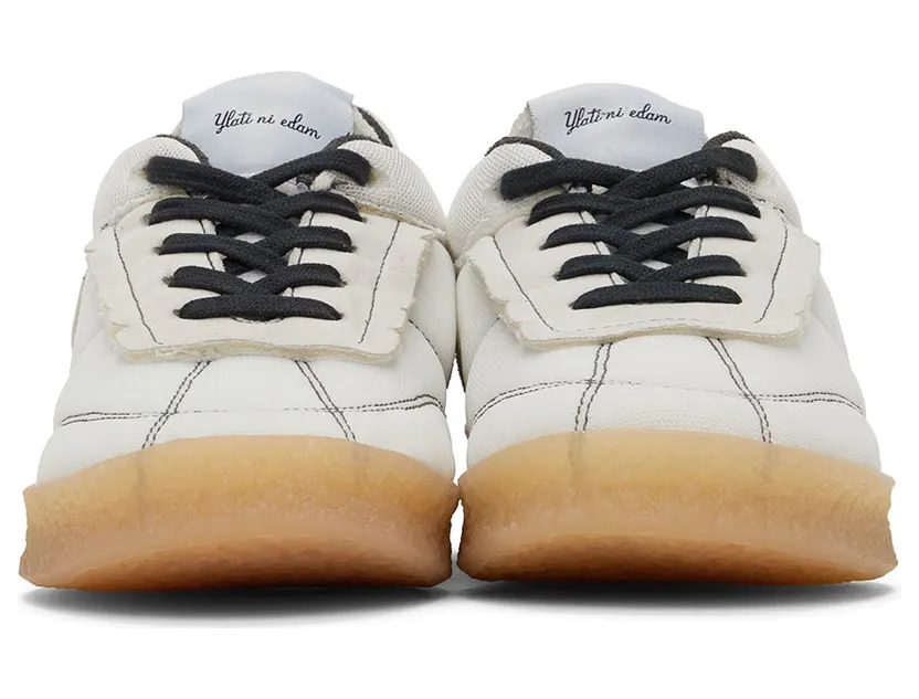 MM6 Maison Margiela Black Inside Out 6 Court Sneakers (S66WS0061 P4403) (2)