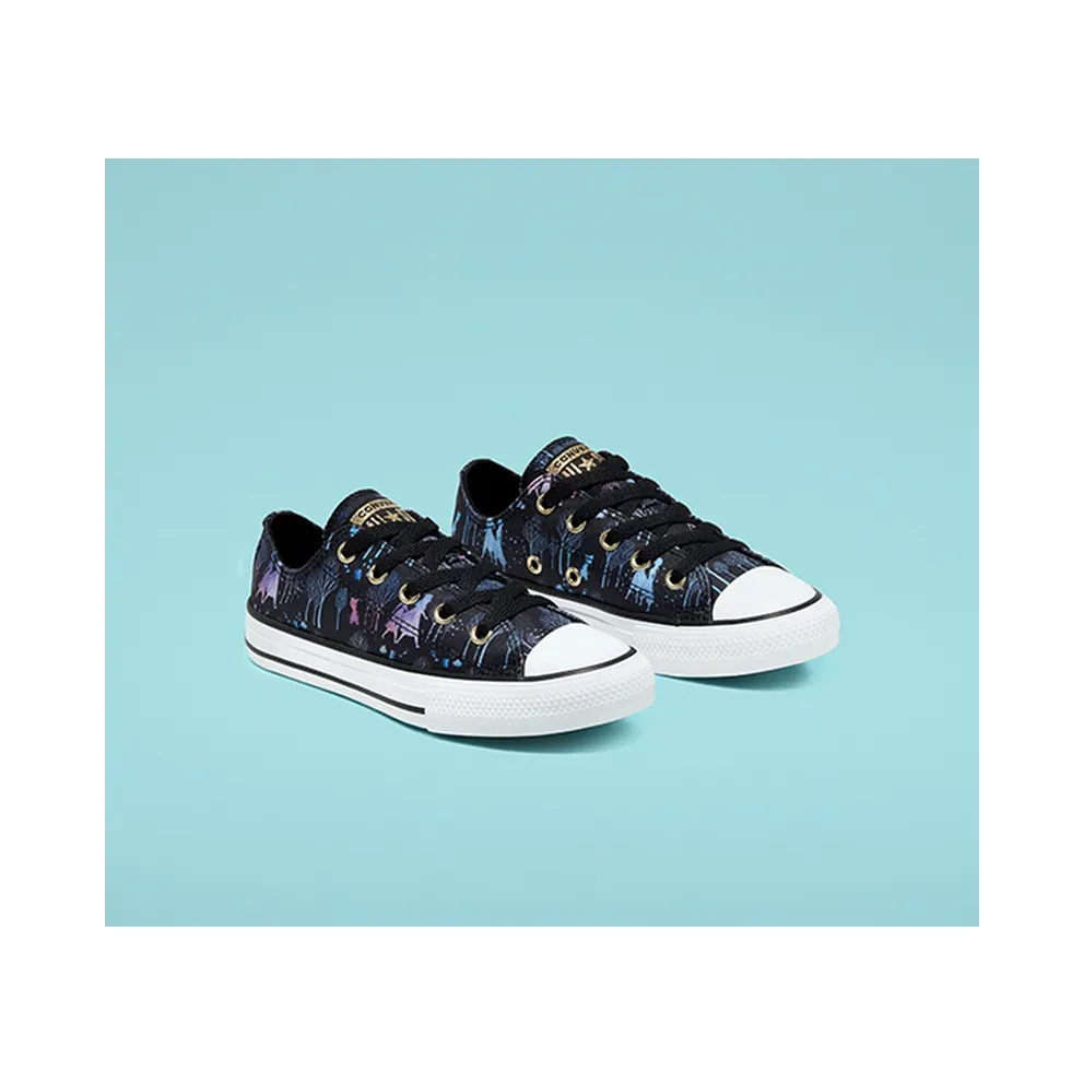 Converse Chuck Taylor All-Star Low Frozen 2 Black (PS) Black/Multi-White (367361F)