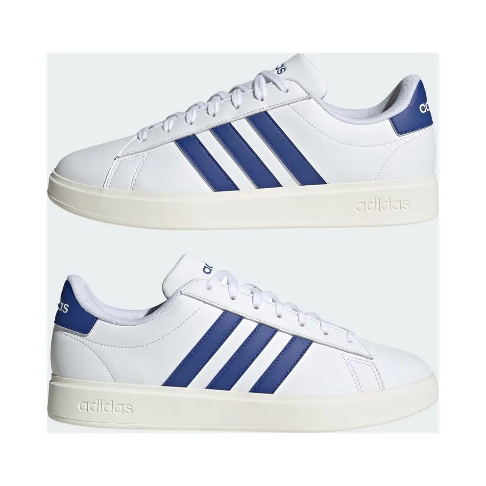 Adidas Grand Court Cloudfoam Comfort Cloud White / Semi Lucid Blue / Core White (JR2225)