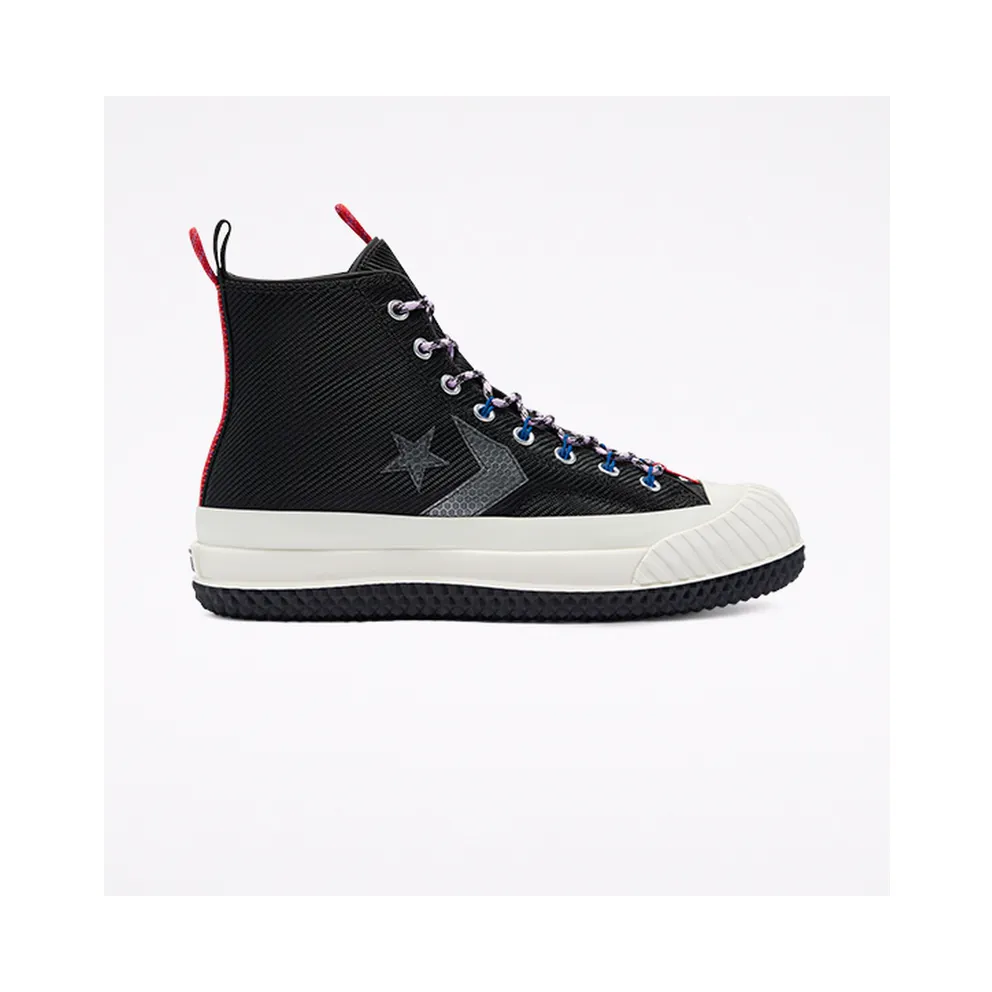 Converse Bosey MC High ‘Metallic Vis – Black Grey’ Black/Grey/Red (169527C)