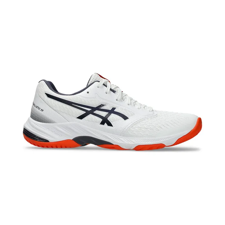 ASICS Netburner Ballistic FF 3 White Indigo Fog (1051A073-105)