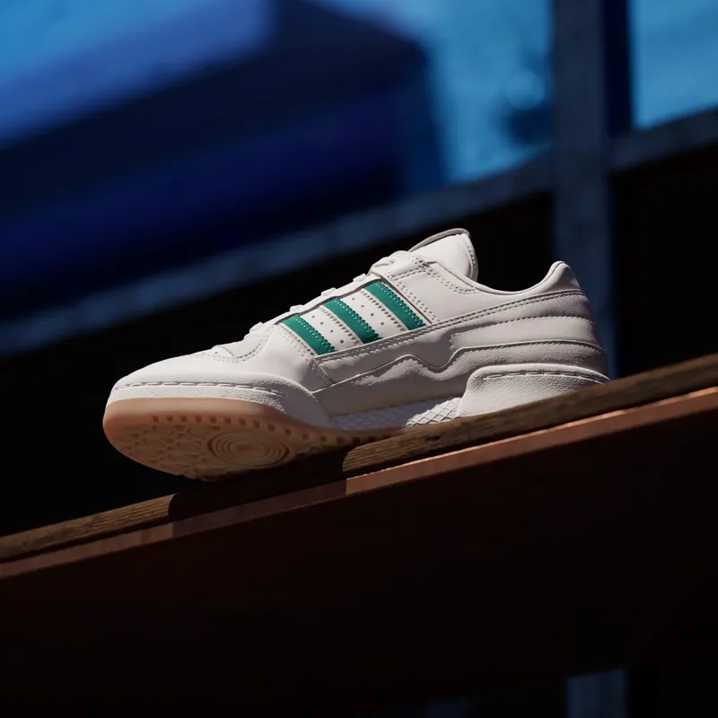 adidas Forum Low CL Cloud White Active Green Sandy Pink (IF7220)