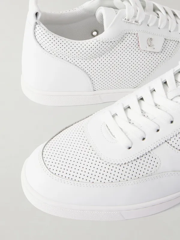 Christian Louboutin Tutti Rui Perforated Leather White (1250897)