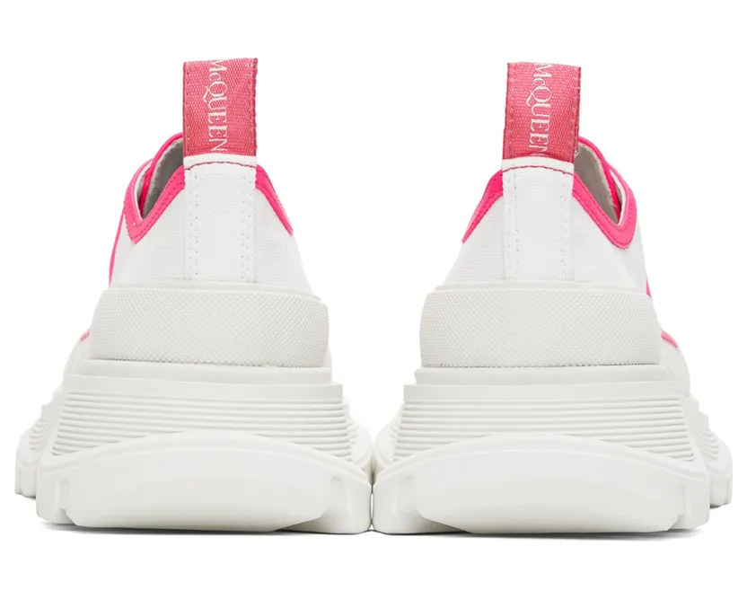 Alexander McQueen White Tread Slick Sneakers (697074W4MV5) (2)