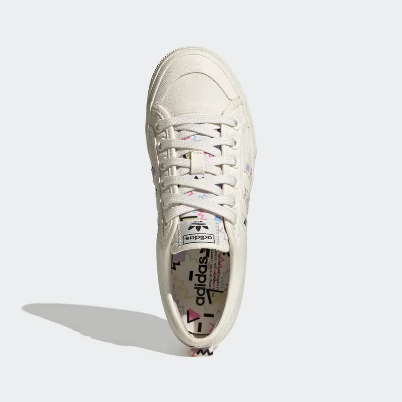Adidas Nizza Platform Cloud White / Cloud White / Off White (HQ8813)