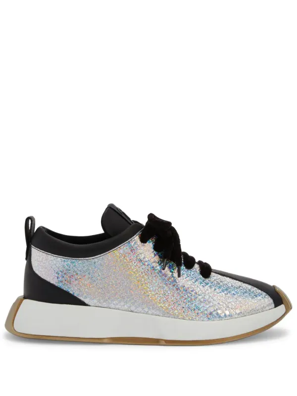 Giuseppe Zanotti Ferox low-top – Silver (RU10047K16)