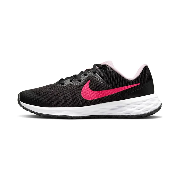 Nike Revolution 6 “Black / Pink Foam / Hyper Pink” (DD1096-007)