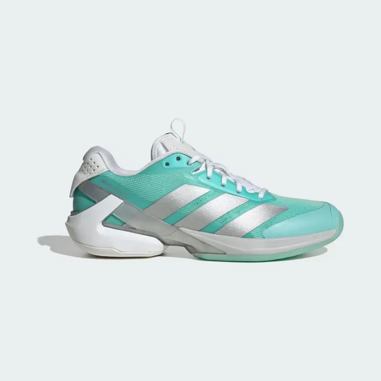 adidas Adizero Ubersonic 5 Tennis “Flash Aqua / Silver Metallic / Blush Pink” (JR1756)