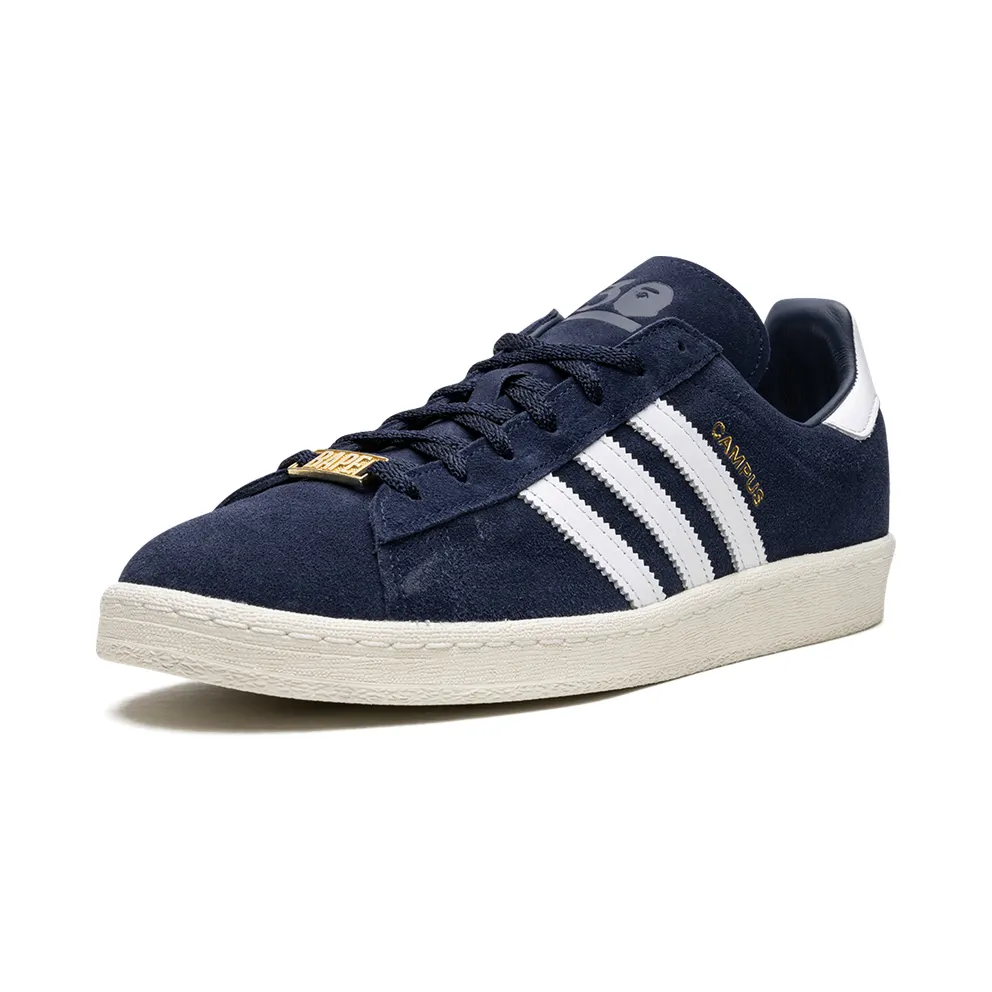 Adidas Campus 80 “Bape – Collegiate Navy” (ID4770)