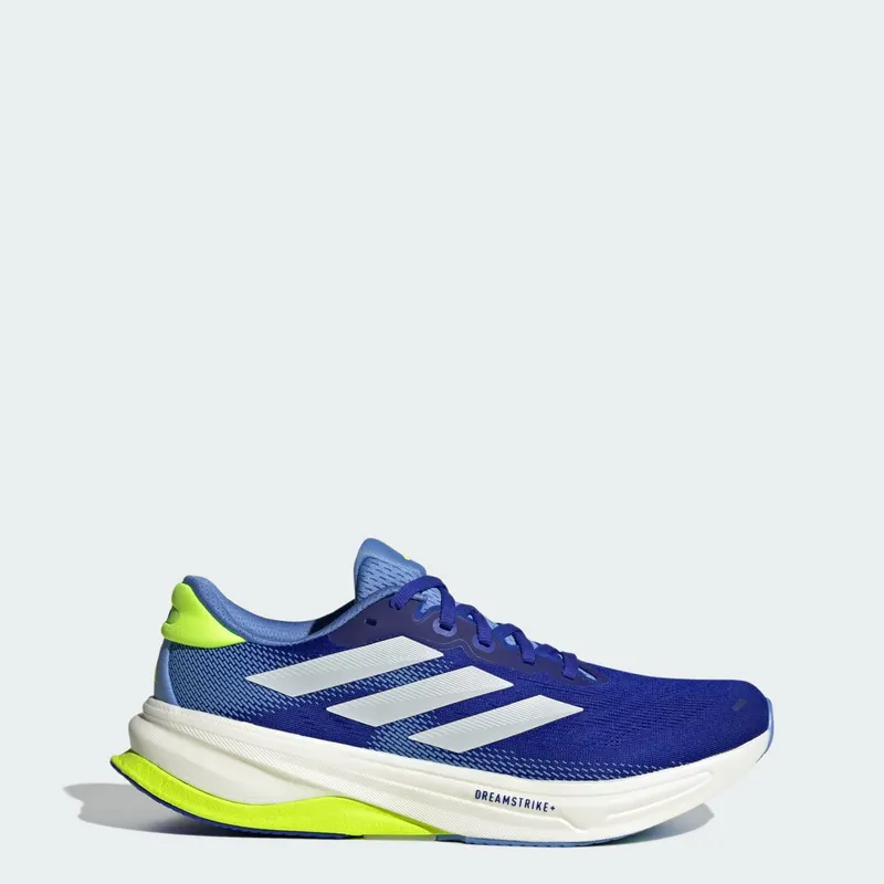 Adidas Supernova Solution 2.0 Running Shoes Lucid Blue / Zero Metalic / Lucid Lemon (JQ5078)