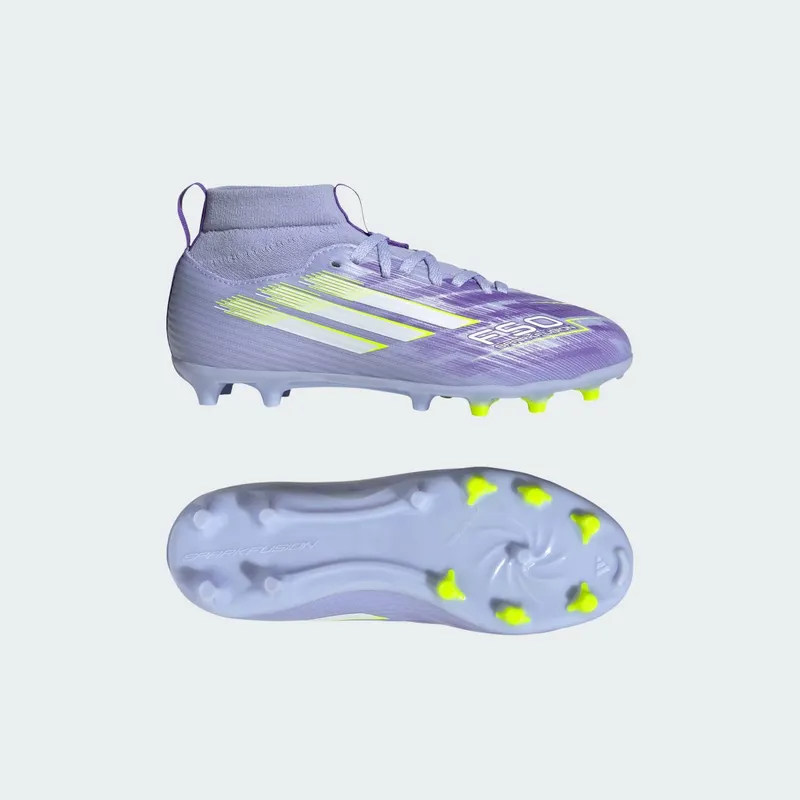 adidas F50 League Mid-Cut FG/AG Sparkfusion Radiant Blaze Pack (JR3959)