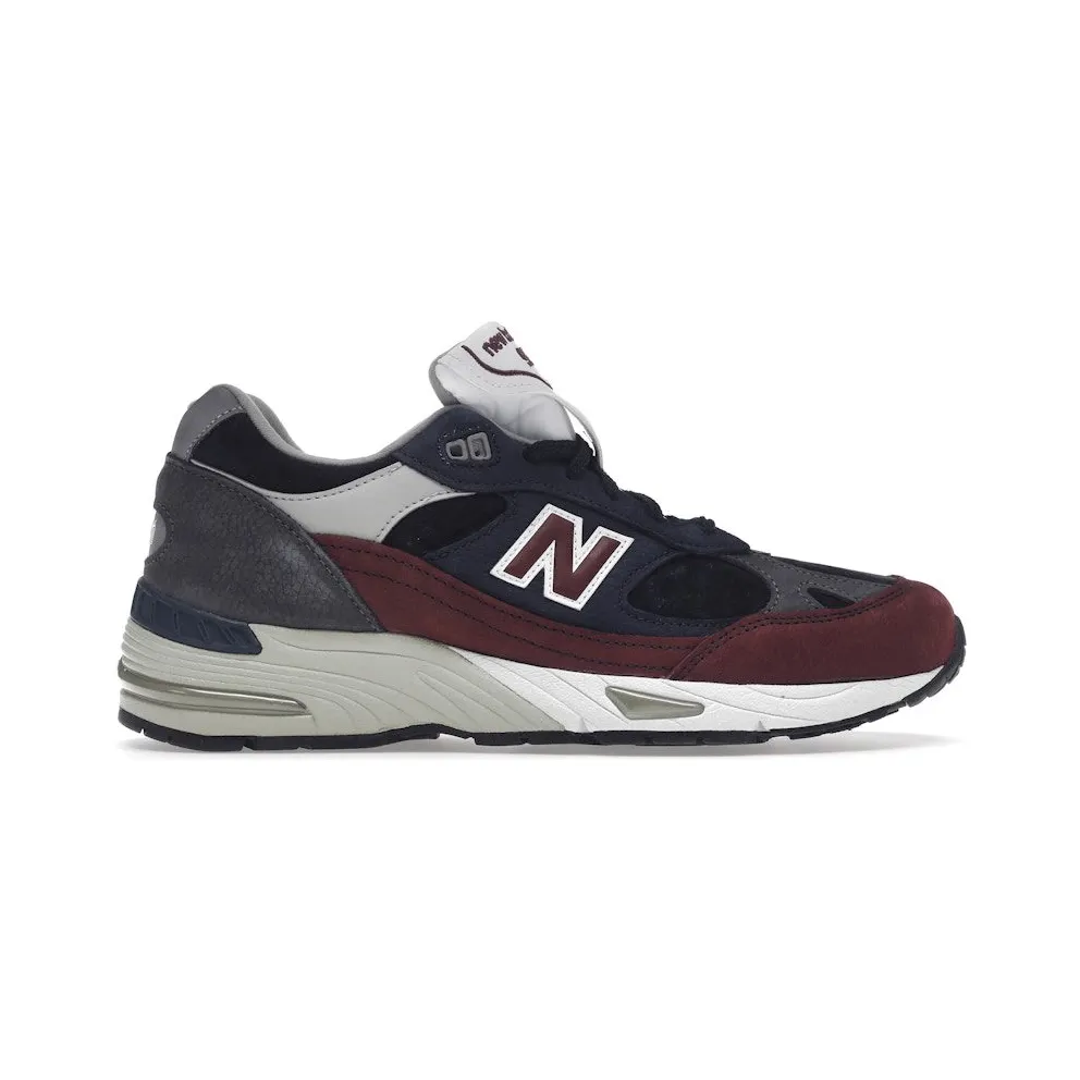 New Balance 991 Navy Burgundy (M991RKB)