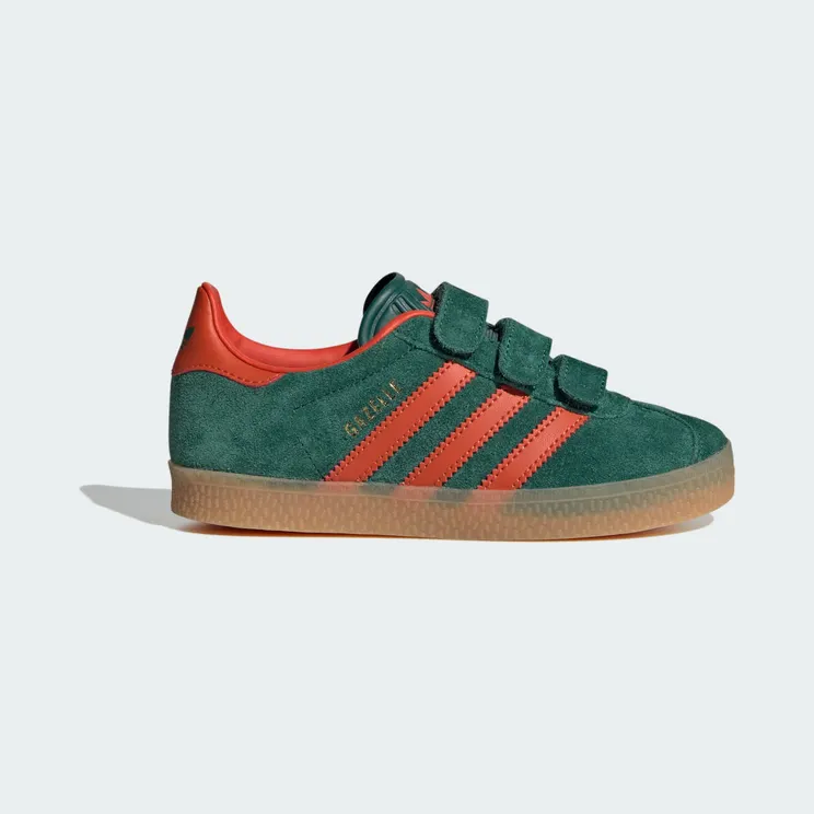 adidas Gazelle Kids Collegiate Green / Preloved Red / Gum (IE8674)
