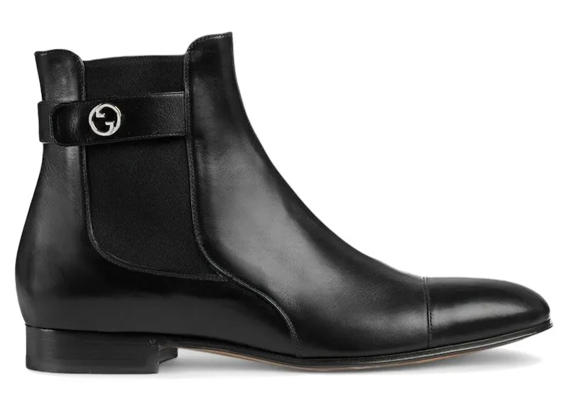 Gucci Blondie Ankle Boot Black (757777 06F80 1000)