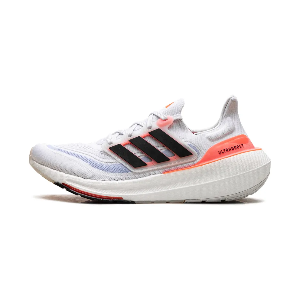 adidas Ultraboost Light Laufschuh Cloud White / Core Black / Solar Red (HQ6353)