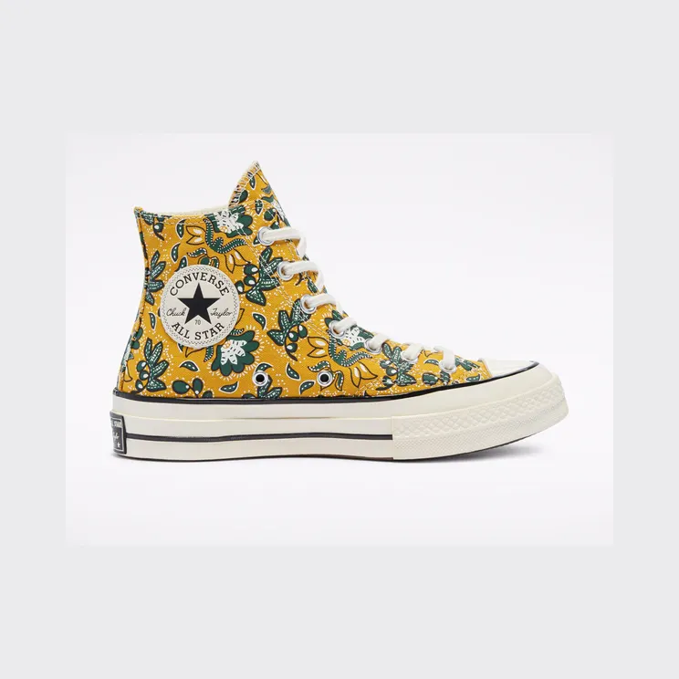 Converse Culture Prints Chuck 70 High Top Gold Dart/egret/fire (171073C)