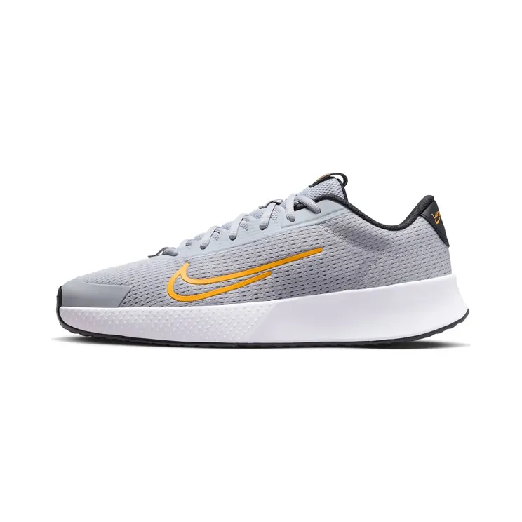 Nike Court Vapor Lite 2 HC “Wolf Grey / Black / Laser Orange” (DV2018-005)