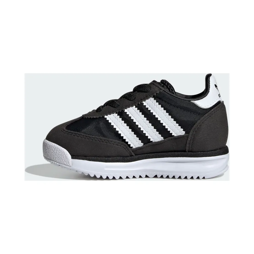 Adidas SL 72 RS Elastic Laces Kids Core Black / Cloud White / Blue (IH2978)
