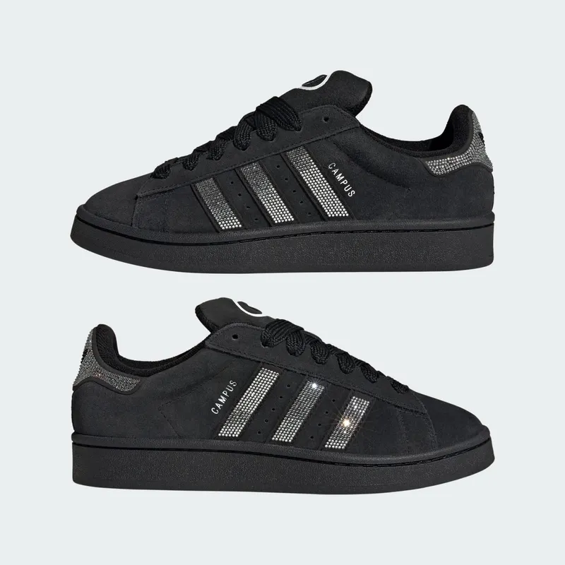 Adidas Campus 00s Core Black / Silver Metallic / Cloud White (IH6831)