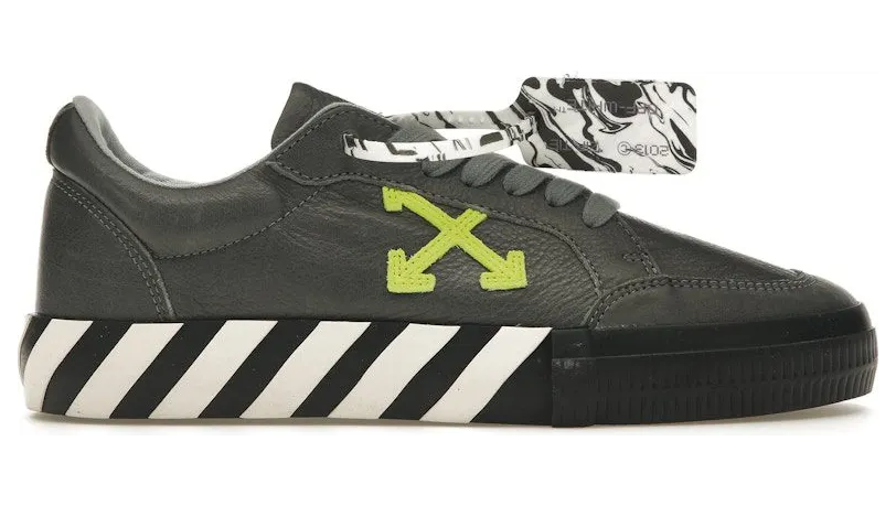Off-White Low Vulc Grey Green Fluo AW20 (OMIA085F20LEA0040970)
