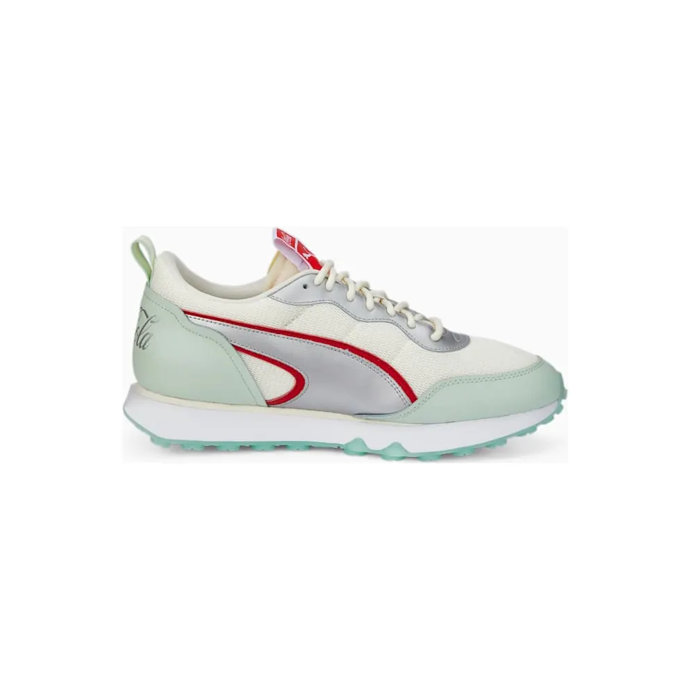 Puma x COCA-COLA Rider FV Limitierte Auflage Silber (387217-01)