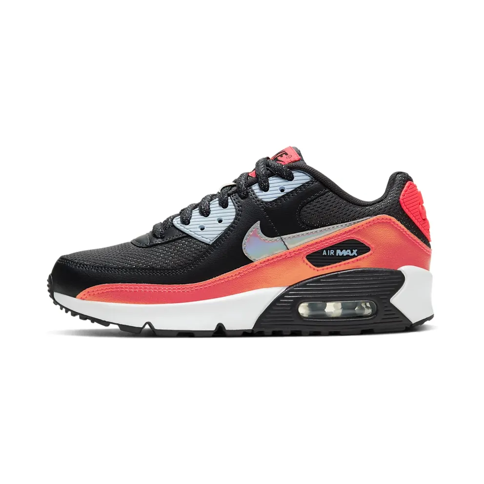 Nike Air Max 90 FP Off Noir Laser Crimson (GS)