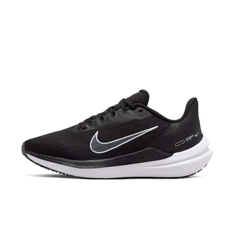 Nike Air Winflo 9 Black Dark Smoke Grey (DD8686-001)