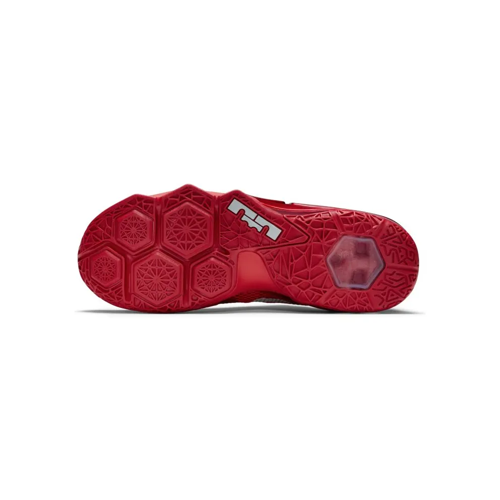 Nike LeBron 12 Low University Red University Red/Reflective Silver-Gym Red-Black (724557-616)