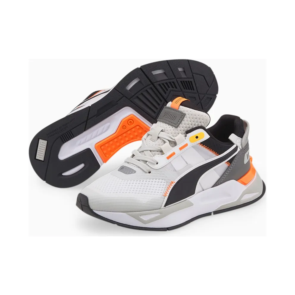 PUMA Mirage Sport Tech Youth White/Black/Castlerock (384510-01)