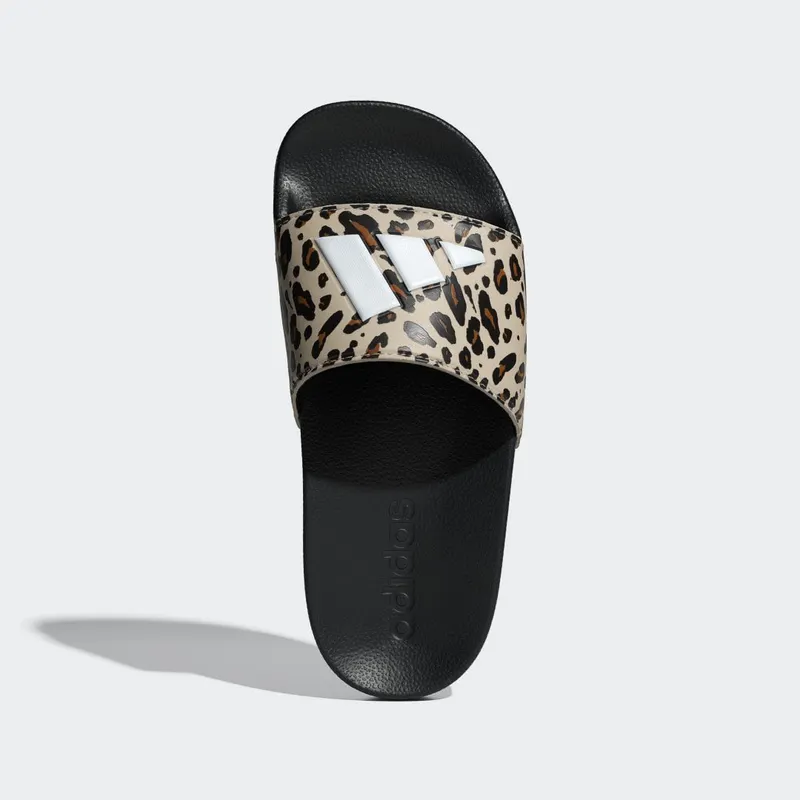Adidas adilette Shower Logo Slides Kids Crystal Linen / Core White / Core Black (IH9586)