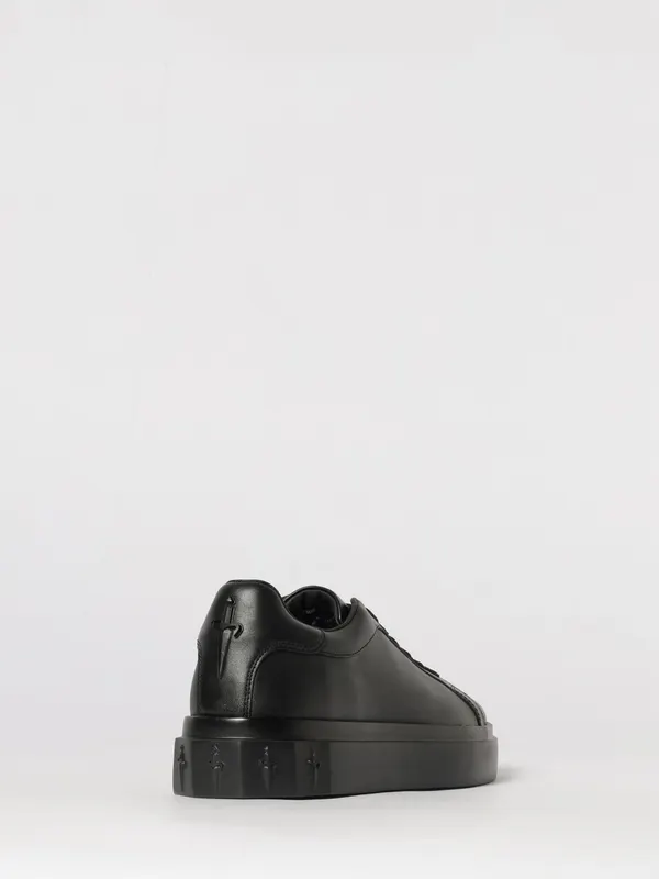 Cesare Paciotti Leather Sneakers Black (MU69400VT999) (2)