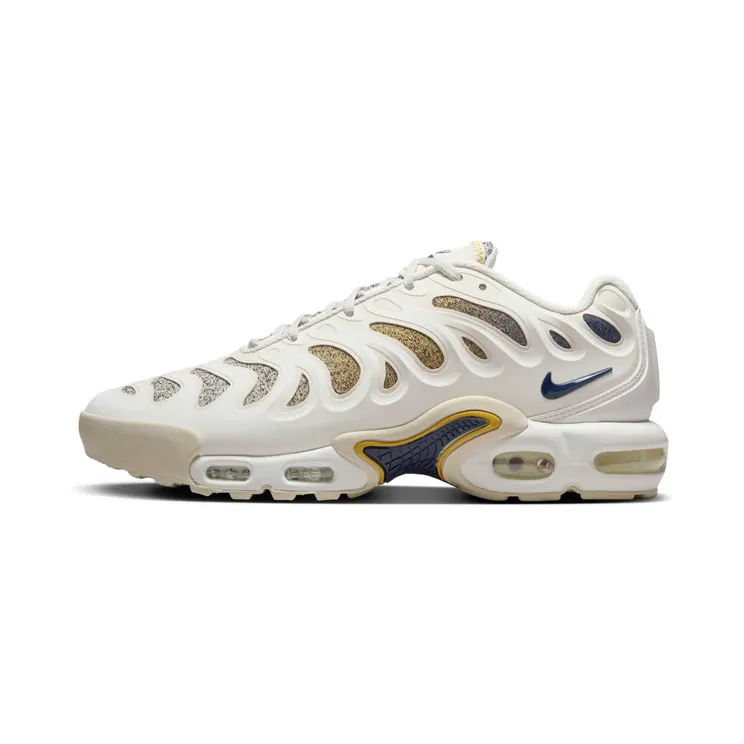 Nike Air Max Plus Drift PSG Paris Saint-Germain “Sail / Phantom / Wheat Gold / Midnight Navy” (FZ4748-100)