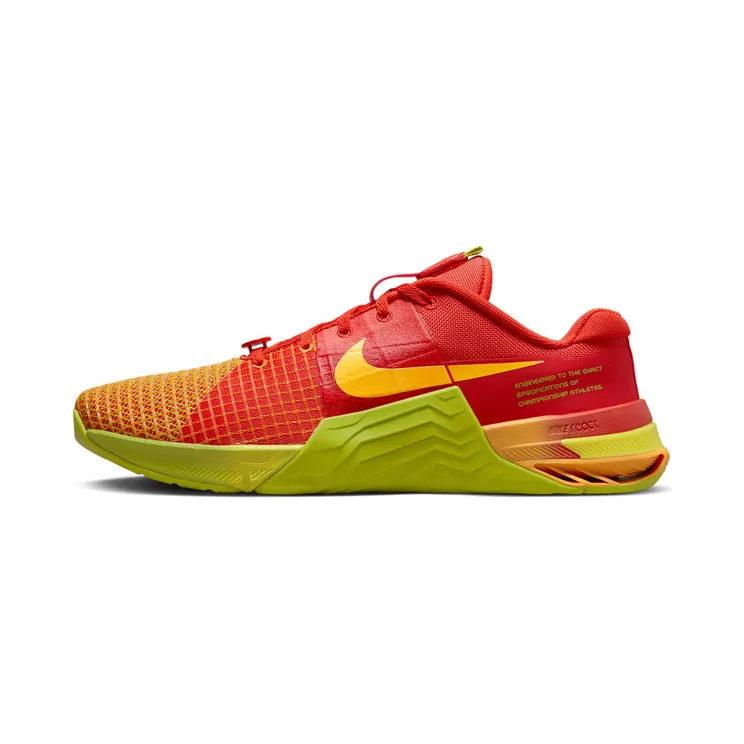 Nike Metcon 8 AMP “Picante Red / Bright Cactus / Vivid Orange / Multi-Colour” (DV9019-600)