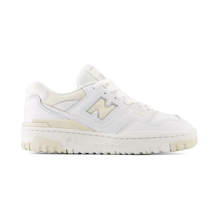 New Balance 550 White Cream Leather (GSB550BK)