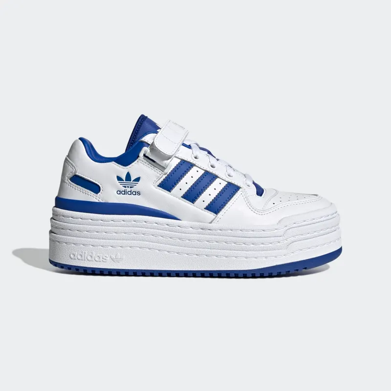 adidas Triple Platforum Lo Cloud White / Cloud White / Royal Blue (H05049)