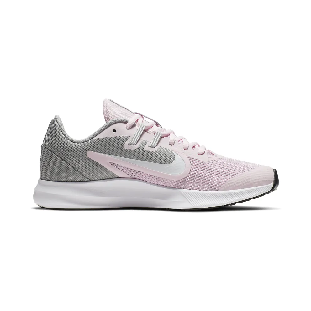 Nike Downshifter 9 “Pink Foam / Metallic Silver / Pure Platinum / White” (AR4135-601)