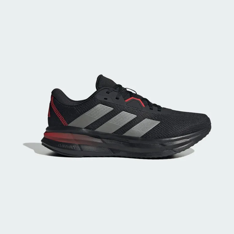 adidas Galaxy 7 Core Black Iron Metallic Better Scarlet (ID8755)