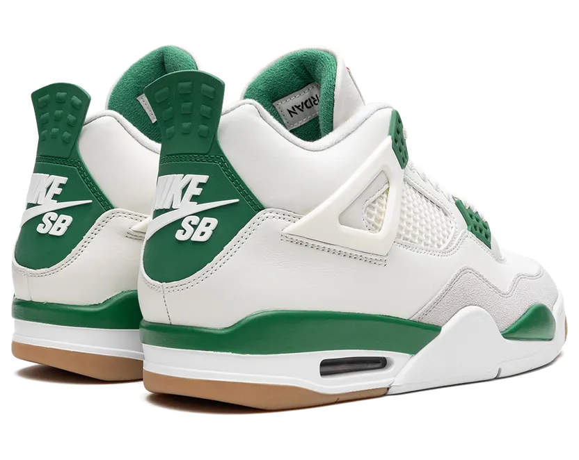 Air Jordan 4 SB “Pine Green”: wit, grijs en één groene lijn die alles bepaalt (2)