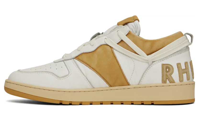 Rhude Rhecess Low “White/Yellow” (RHFW22FO05489660) (3)