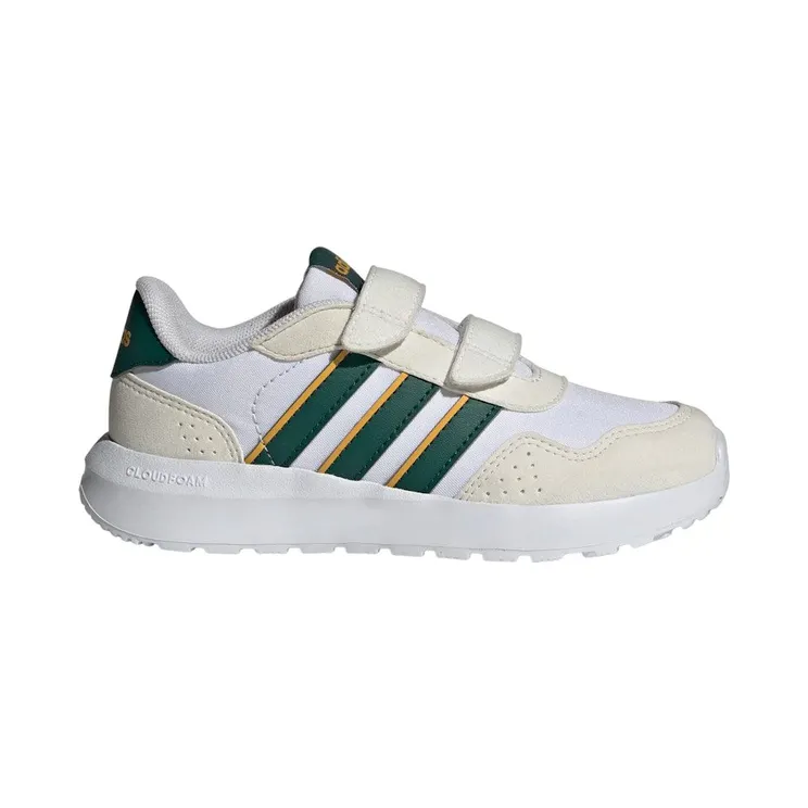 adidas Run 60s Cloud White Collegiate Green Collegiate Gold (IE6438)