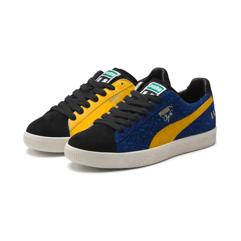 Puma Clyde The Hundreds Sodalite Blue/Spectra Yellow (372944-01)