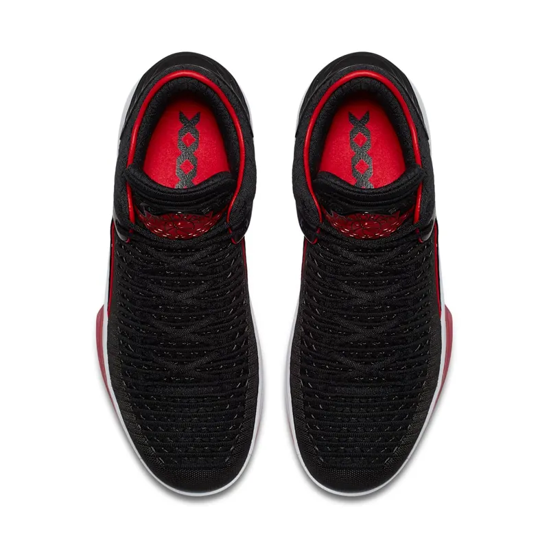 Jordan XXXII Low MJ Day Black/University Red-White (AA1256-001)