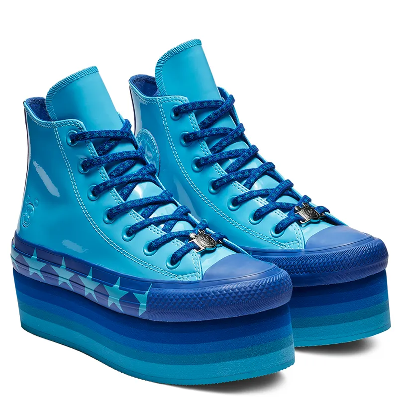 Converse Chuck Taylor All-Star Lift Hi Miley Cyrus Blue (W) Blue/Blue (563724C)