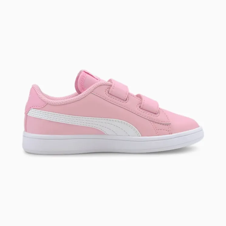 Puma Smash v2 Leather sportscchoenen Pink/White (36517324)