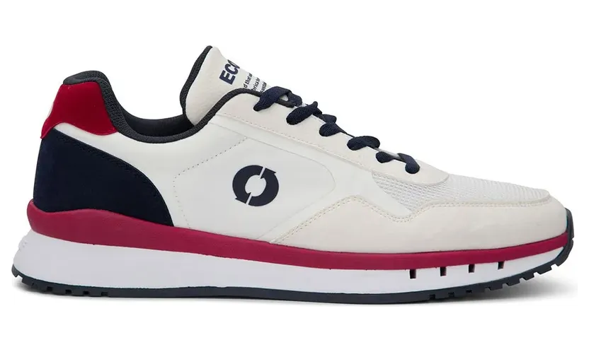 Ecoalf sneaker Off White / Navy (SHSNCERVI0092MS23-436)