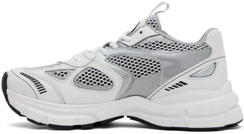 Axel Arigato White & Silver Marathon (33036)