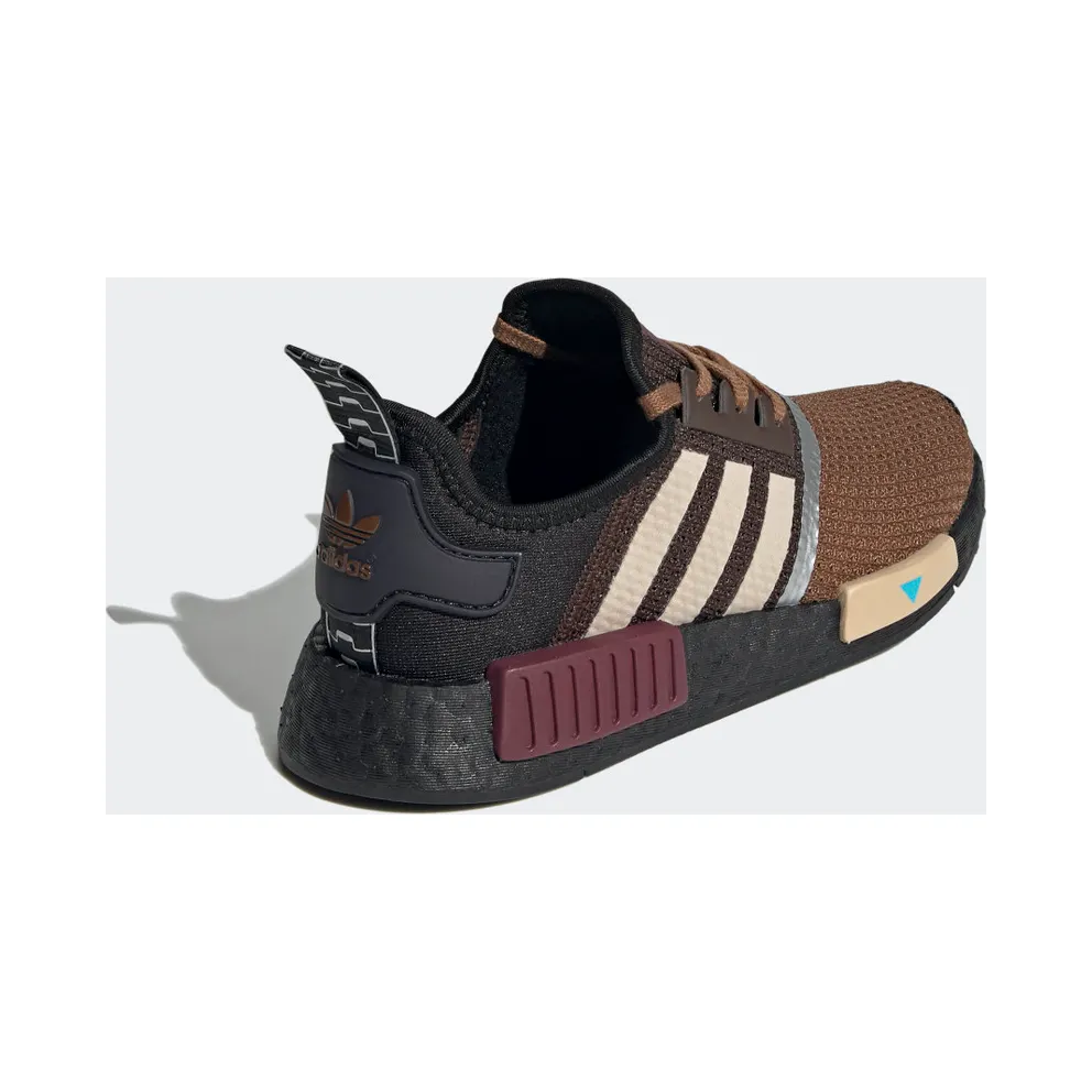 adidas NMD R1 Star Wars The Mandalorian (GS) Brown/Pale Nude/Maroon (GZ2745)